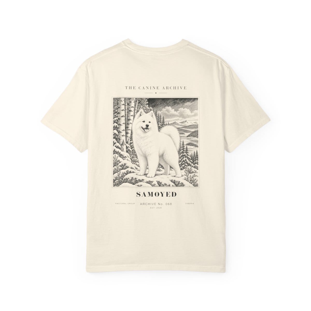 Samoyed Tee in Ivory