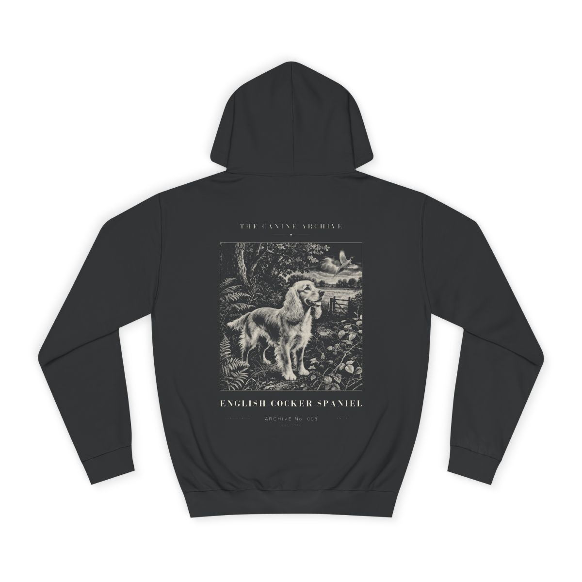 English Cocker Spaniel Archive Hoodie