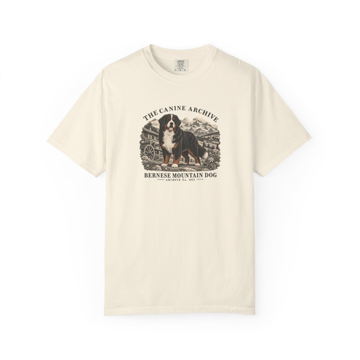 Bernese Mountain Dog Front Study Tee