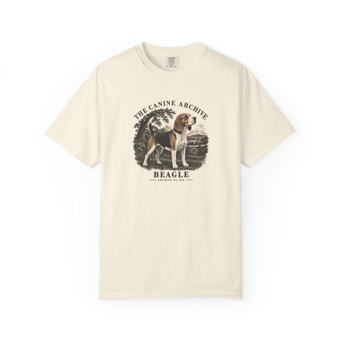 Beagle Front Study Tee