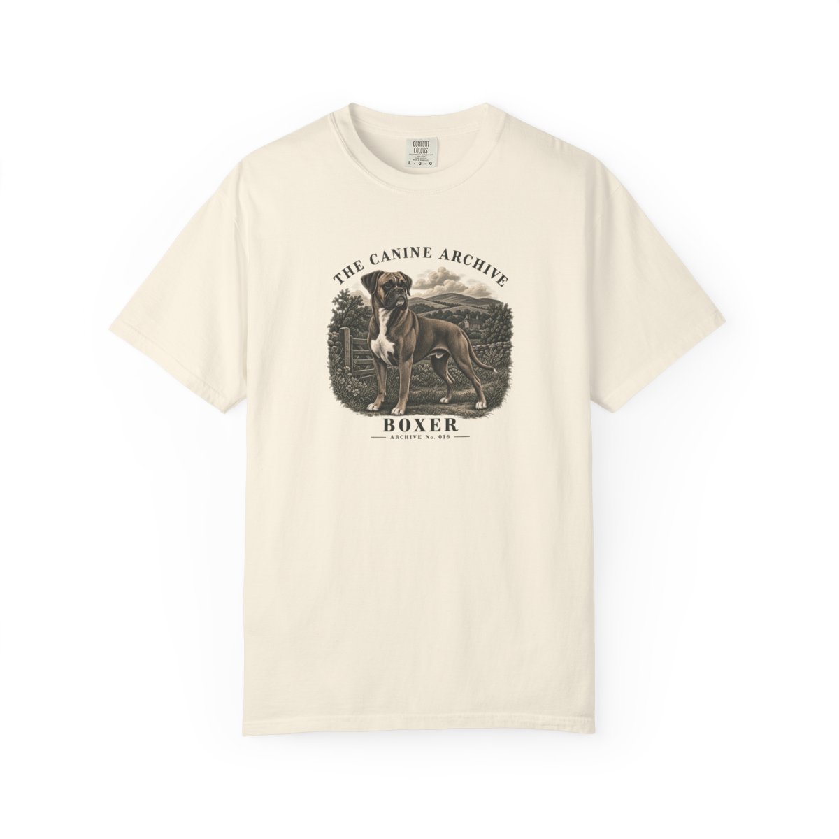 Boxer Front Study Tee