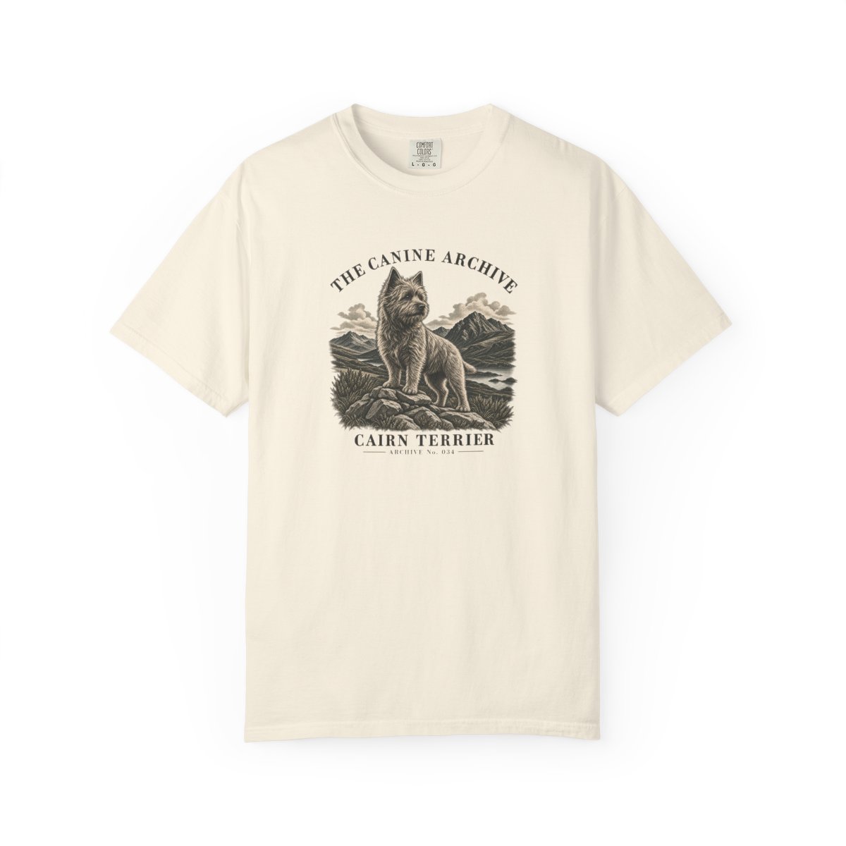 Cairn Terrier Front Study Tee
