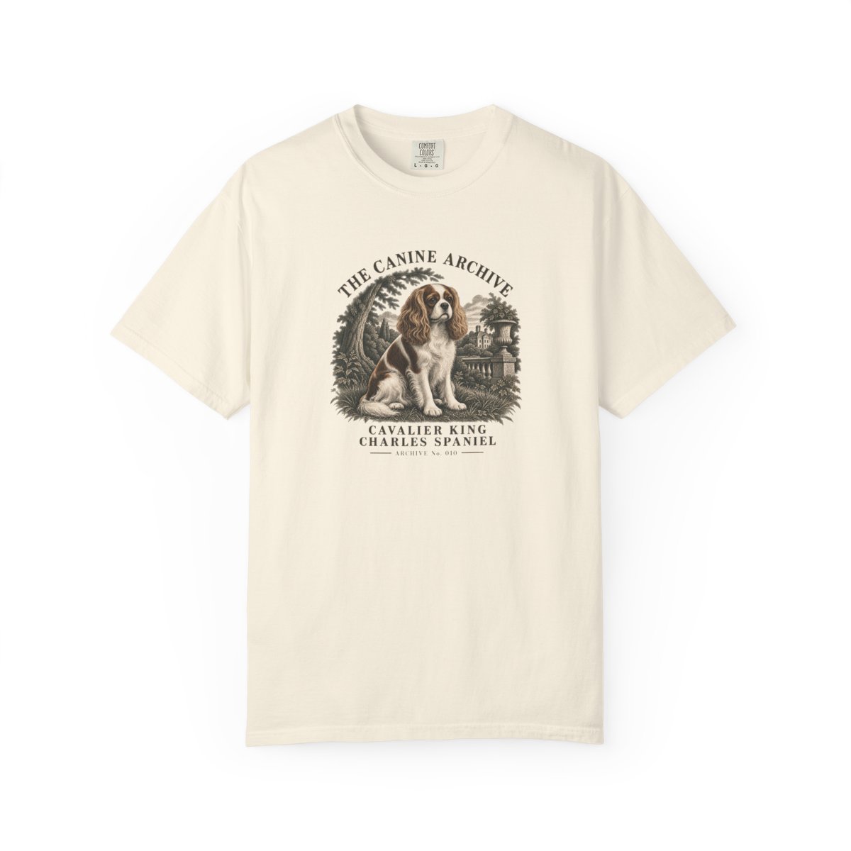 Cavalier King Charles Spaniel Front Study Tee