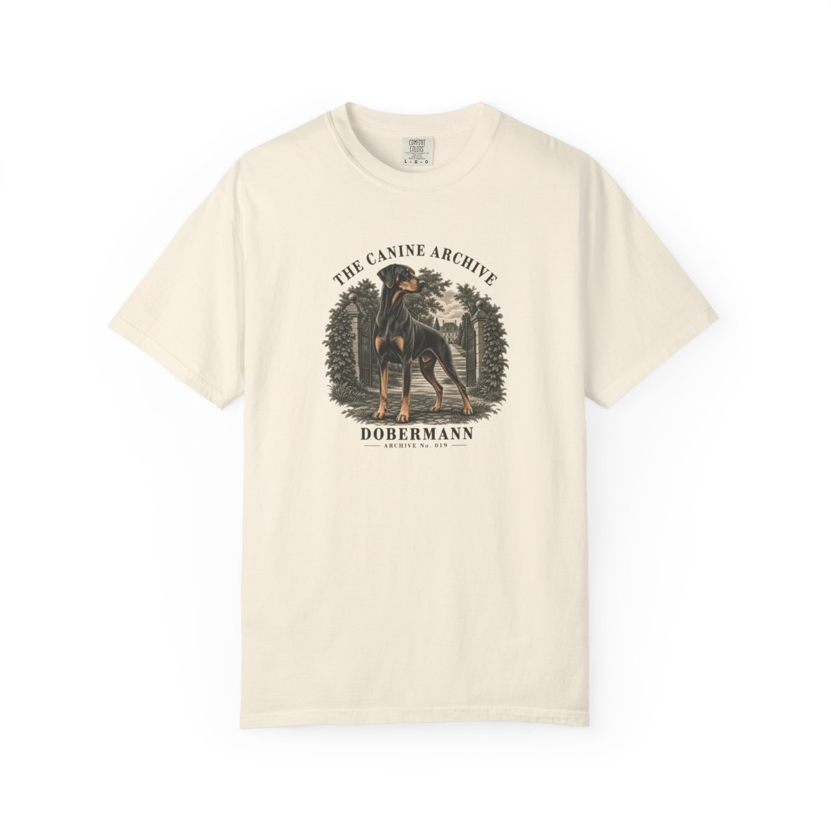 Dobermann Front Study Tee