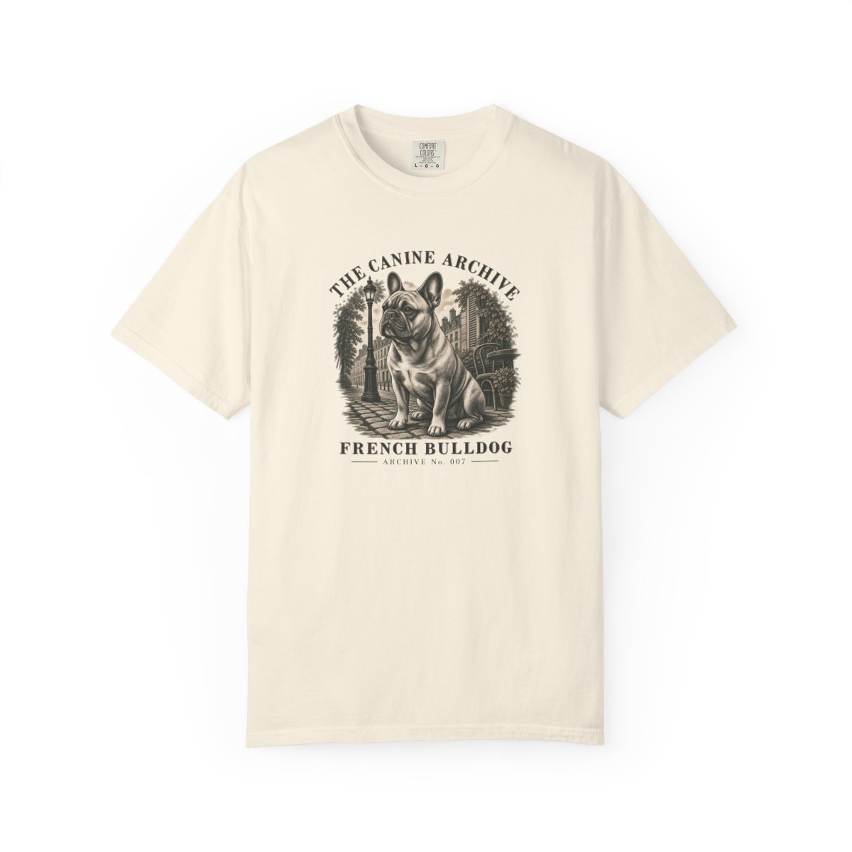 French Bulldog Front Study Tee