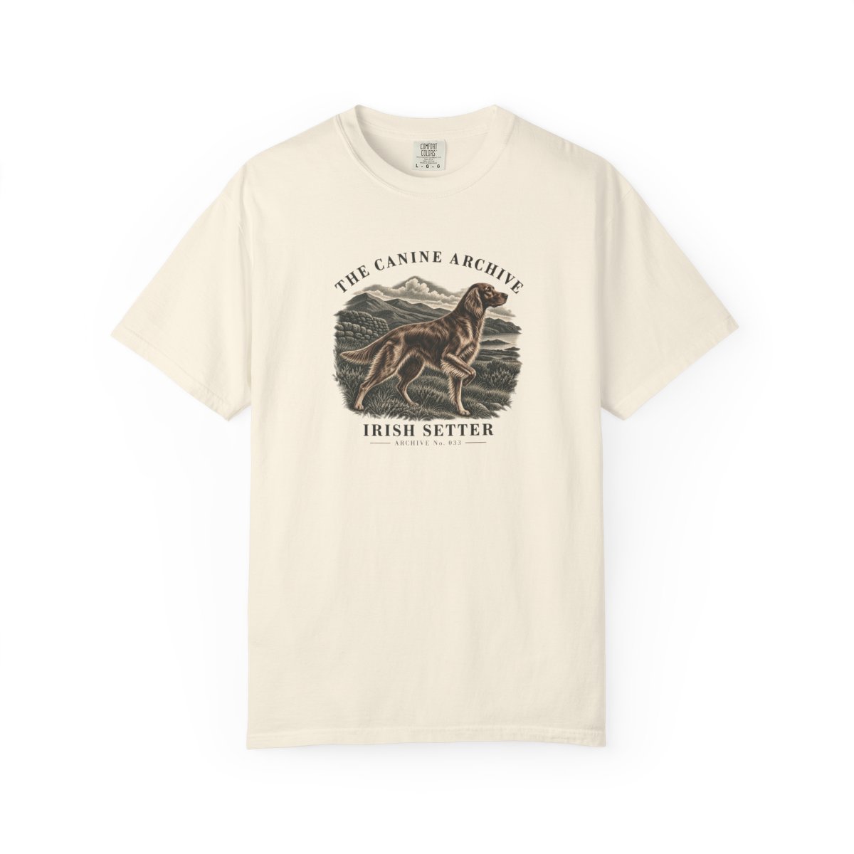 Irish Setter Front Study Tee