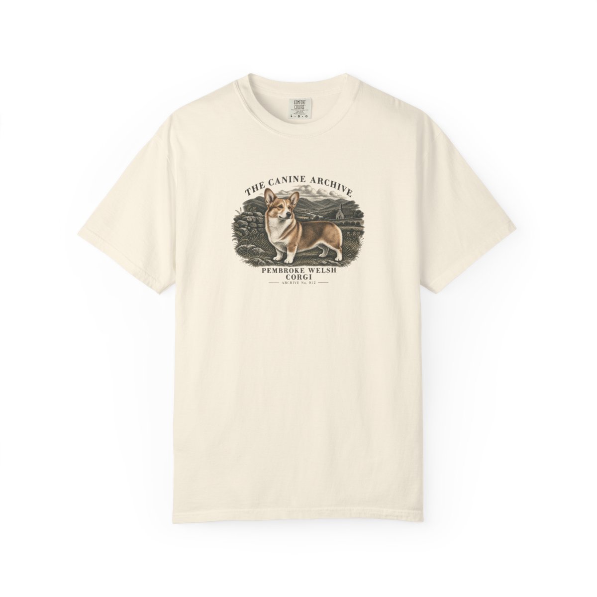 Pembroke Welsh Corgi Front Study Tee