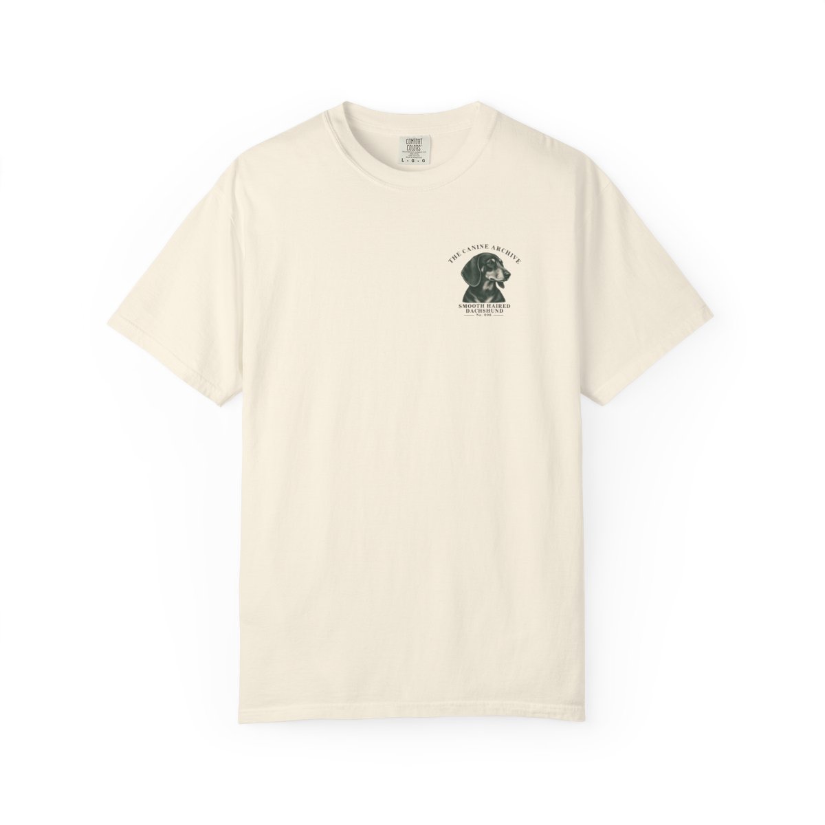 Smooth-Haired Dachshund Portrait Tee