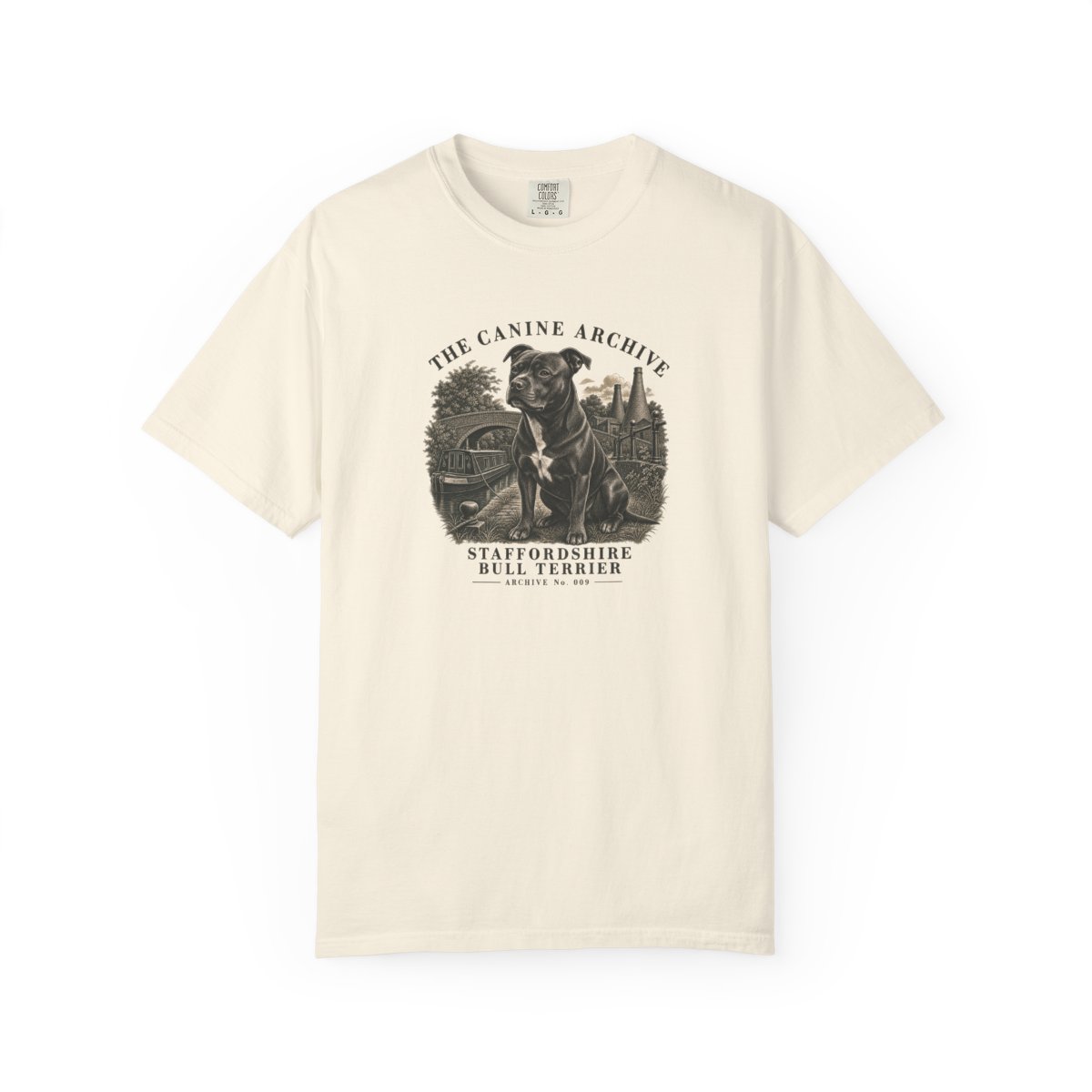 Staffordshire Bull Terrier Front Study Tee