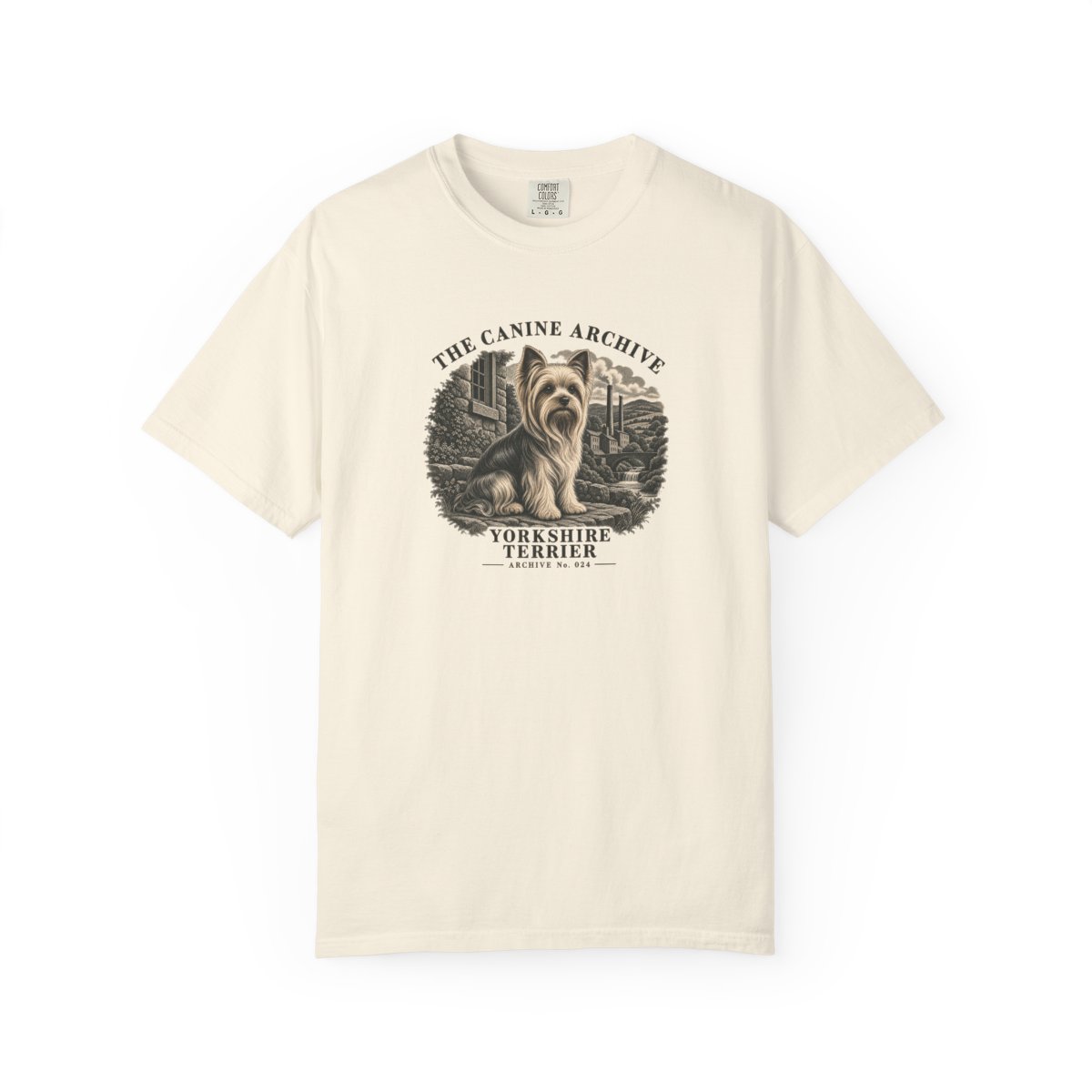 Yorkshire Terrier Front Study Tee