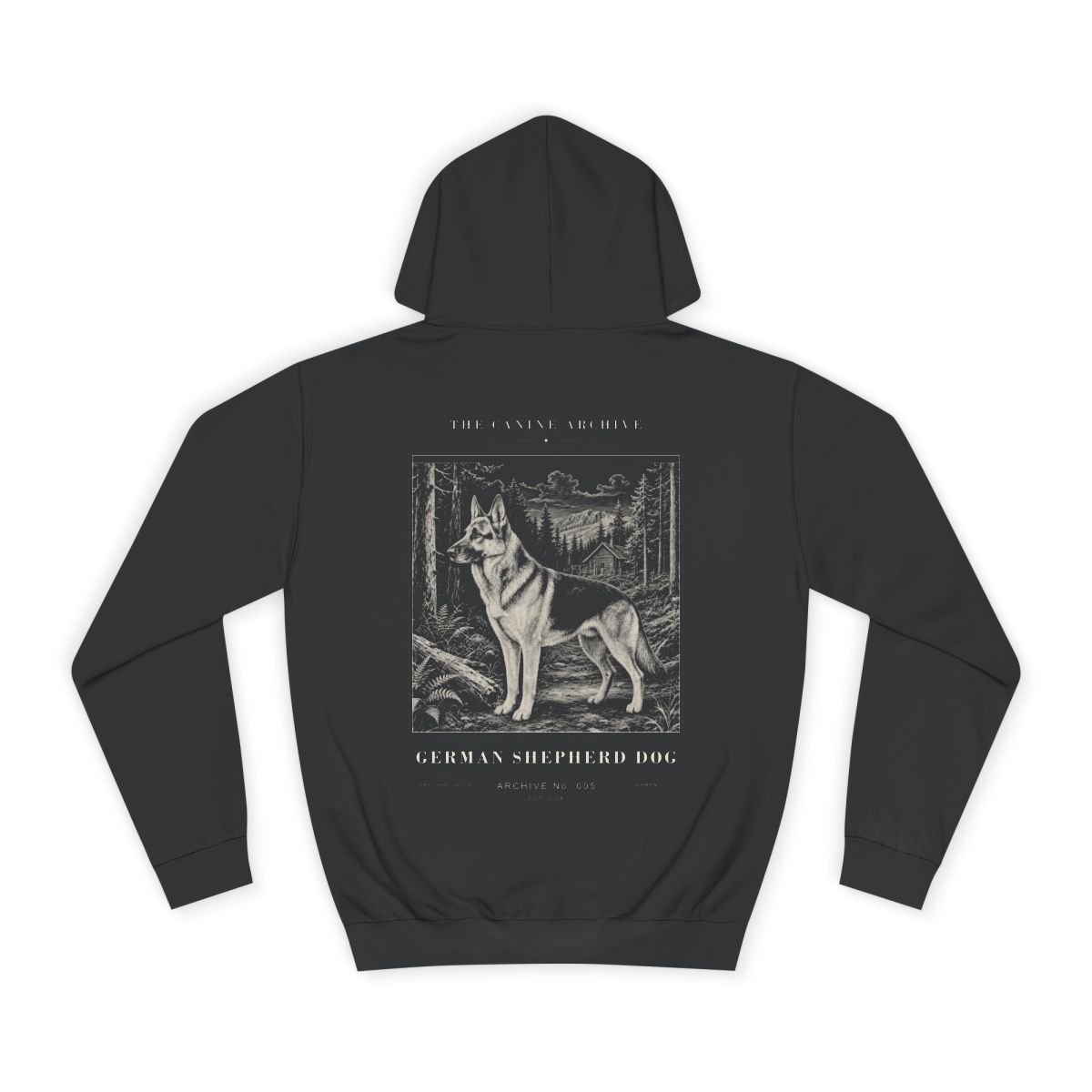German Shepherd Dog Archive Hoodie