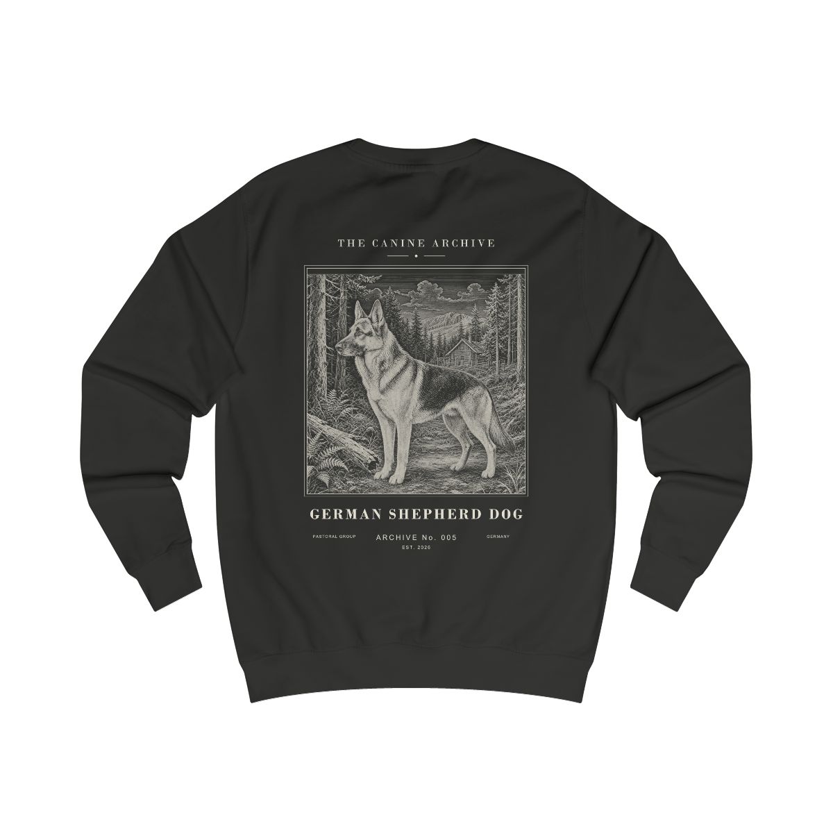 German Shepherd Dog Archive Sweatshirt