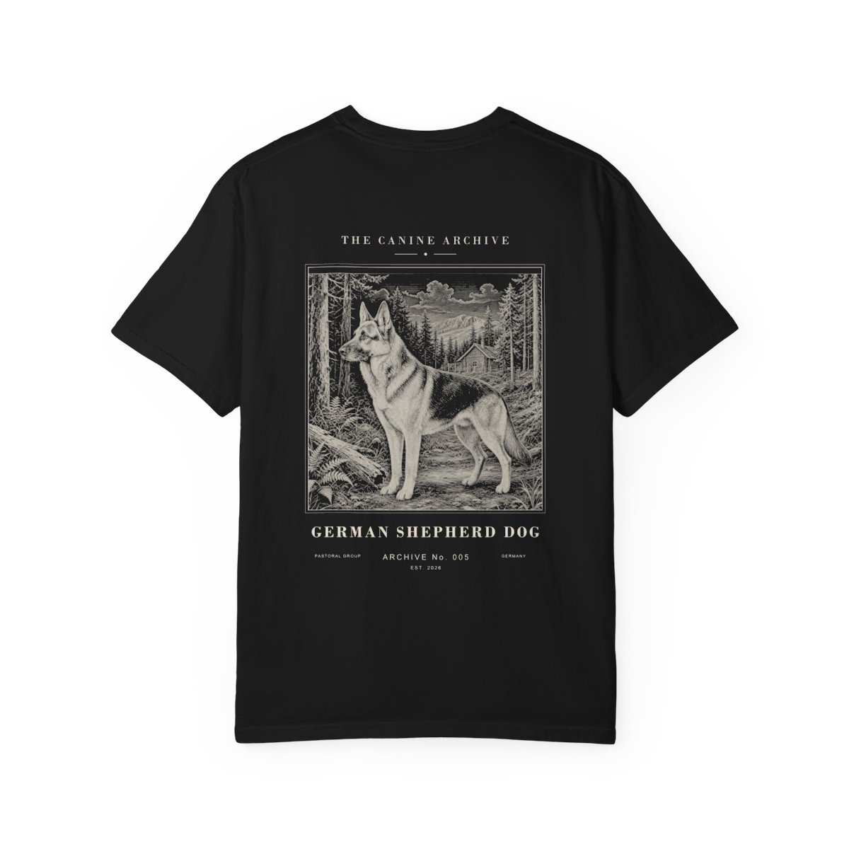 German Shepherd Dog Archive Tee