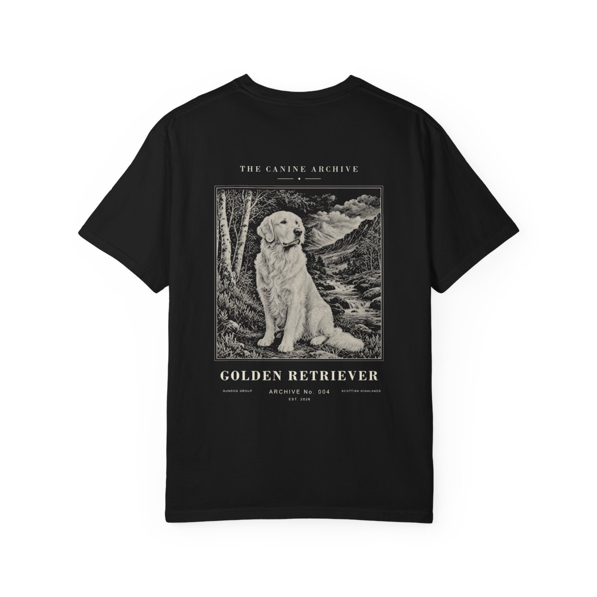 Golden Retriever Archive Tee