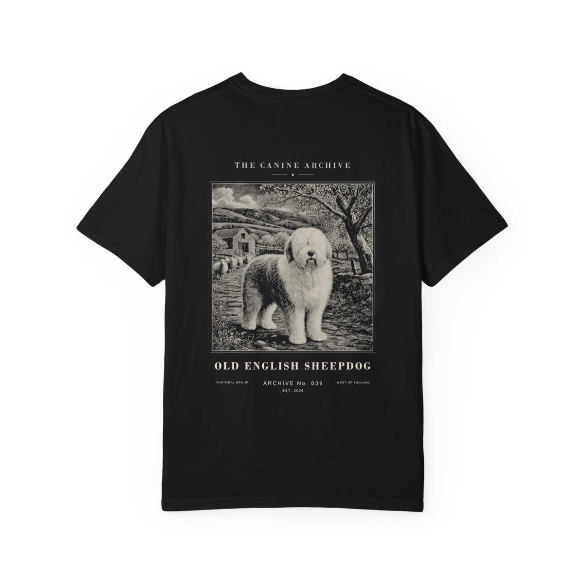 Old English Sheepdog Archive Tee