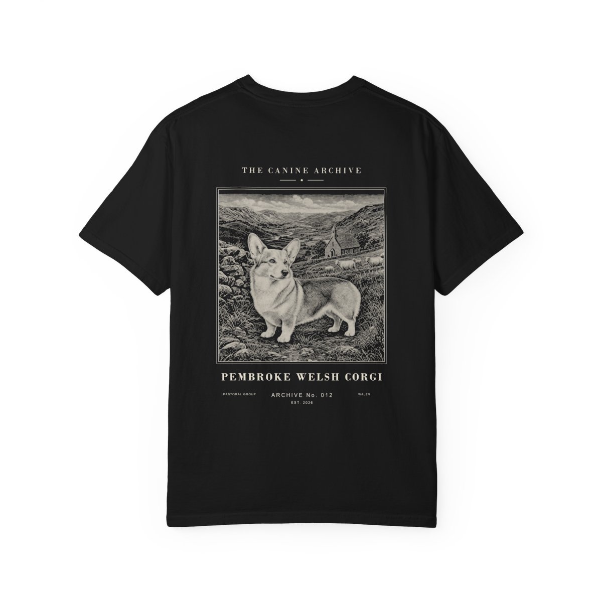 Pembroke Welsh Corgi Archive Tee