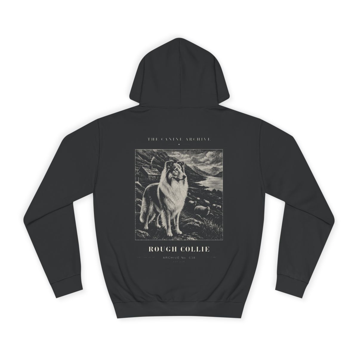 Rough Collie Archive Hoodie