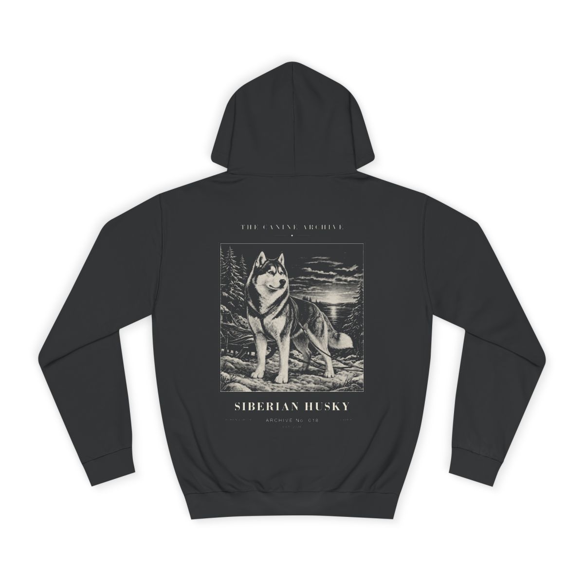 Siberian Husky Archive Hoodie