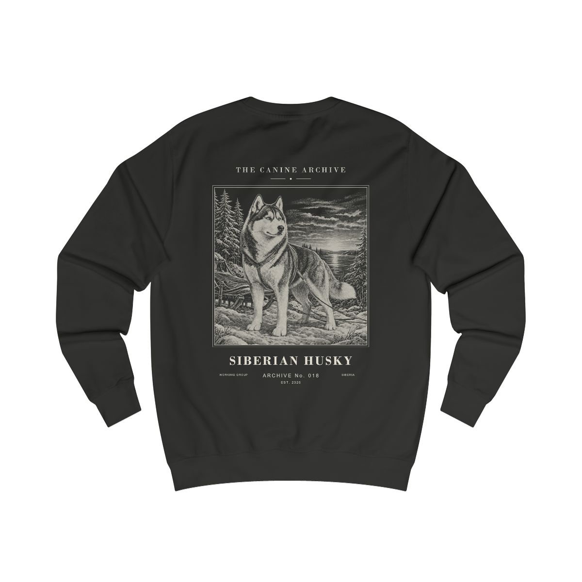 Siberian Husky Archive Sweatshirt