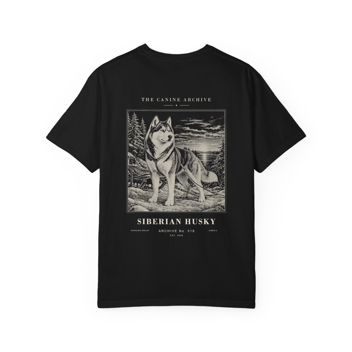 Siberian Husky Archive Tee