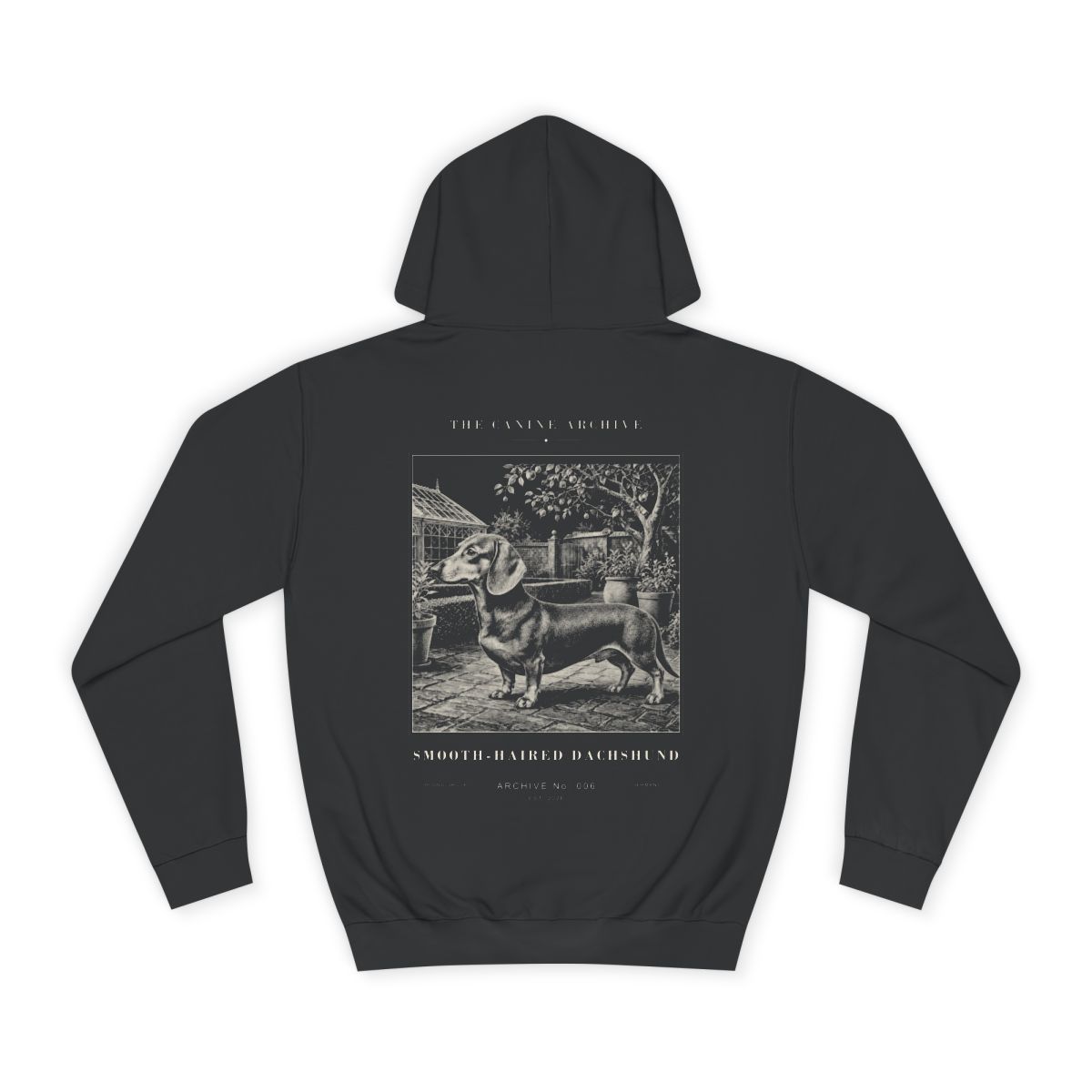 Smooth-Haired Dachshund Archive Hoodie