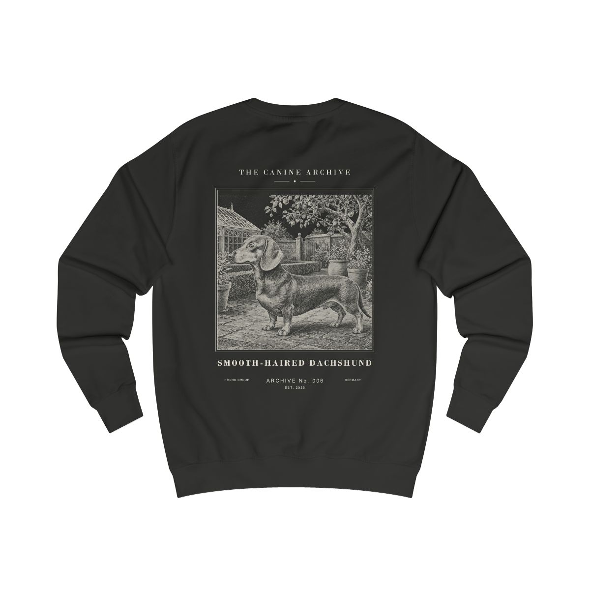 Smooth-Haired Dachshund Archive Sweatshirt