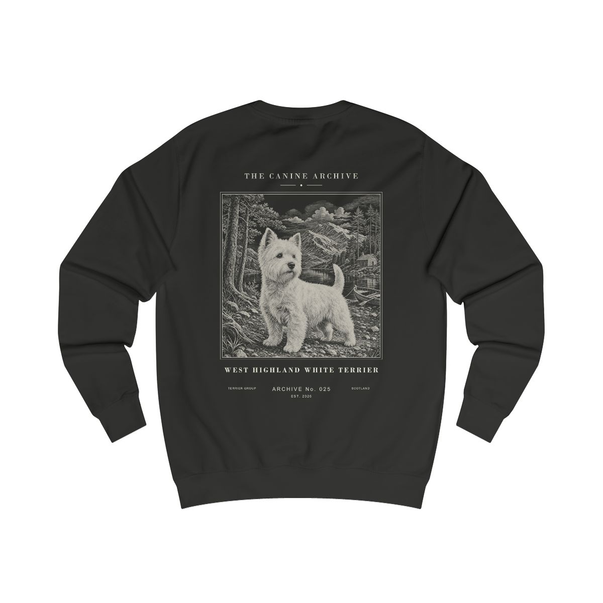 West Highland White Terrier Archive Sweatshirt