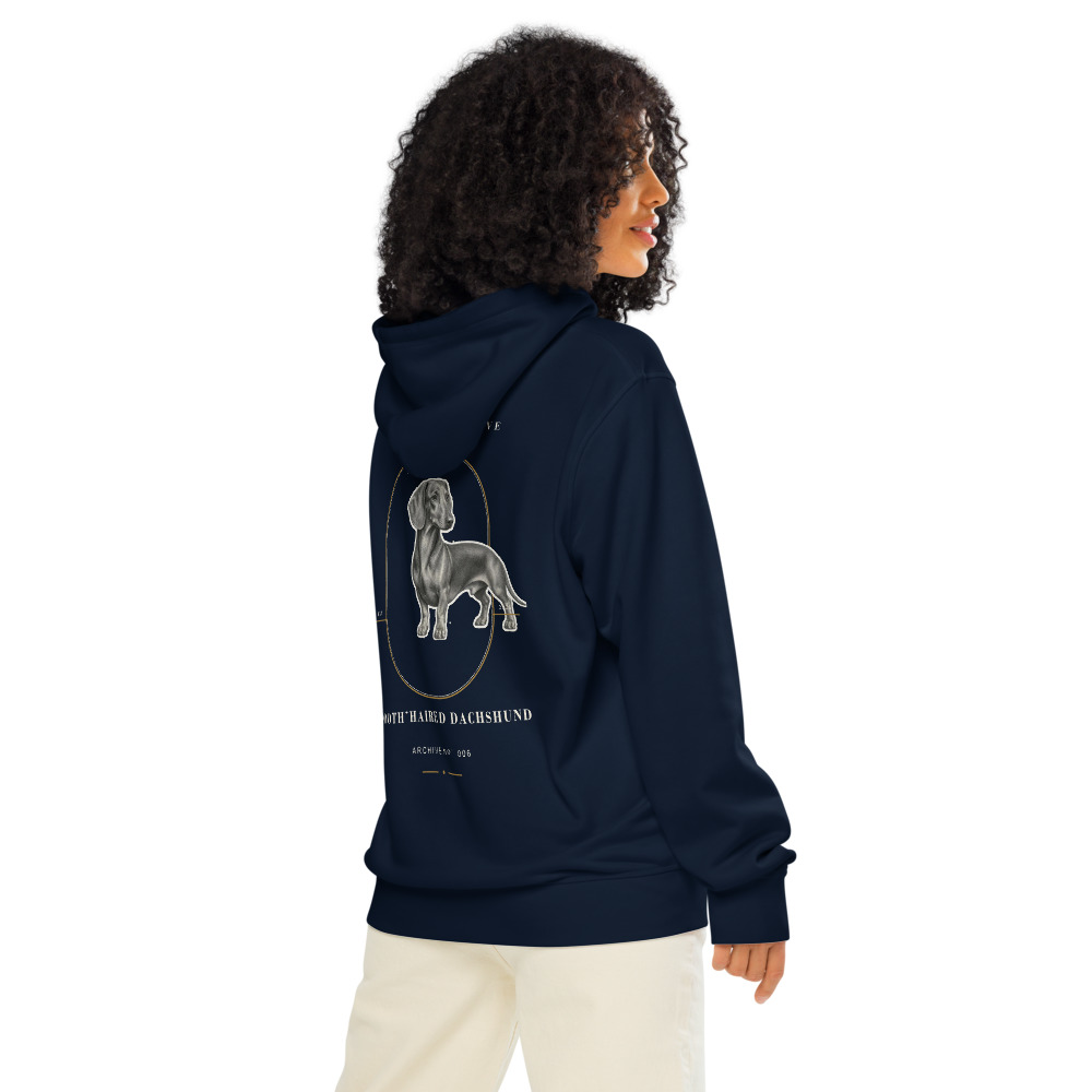 Smooth-Haired Dachshund Archive Hoodie