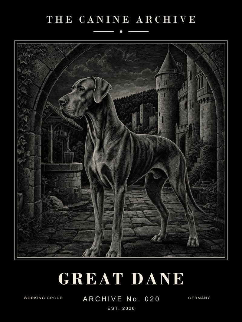 Great Dane, Archive No. 020