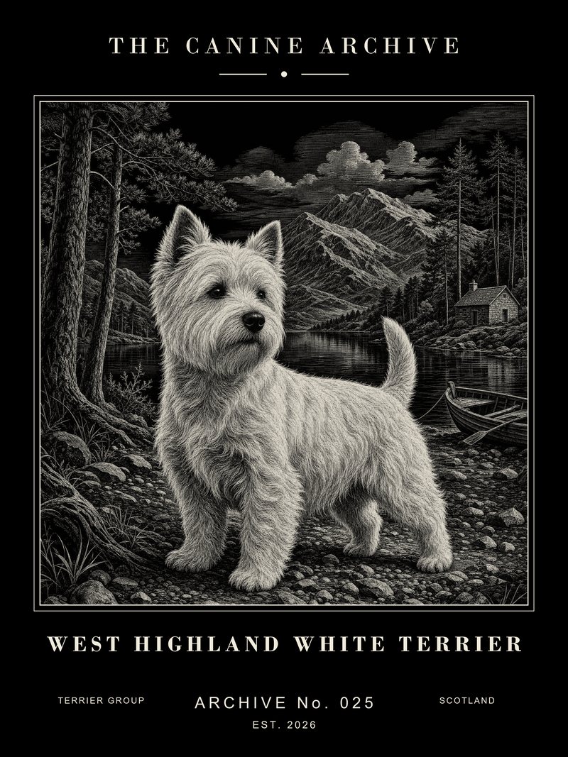 West Highland White Terrier, Archive No. 025