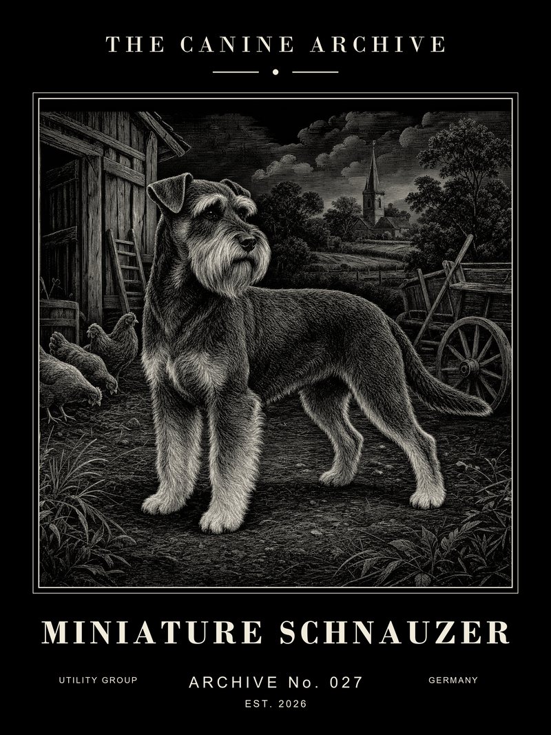 Miniature Schnauzer, Archive No. 027