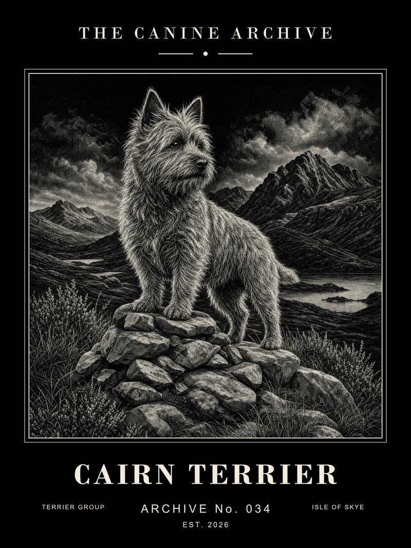 Cairn Terrier, Archive No. 034