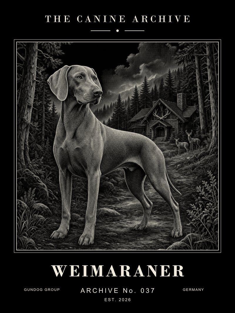 Weimaraner, Archive No. 037