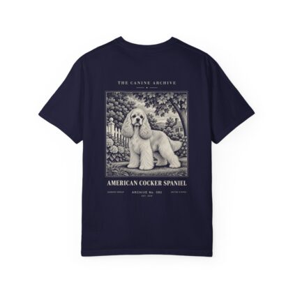 American Cocker Spaniel Tee in True Navy