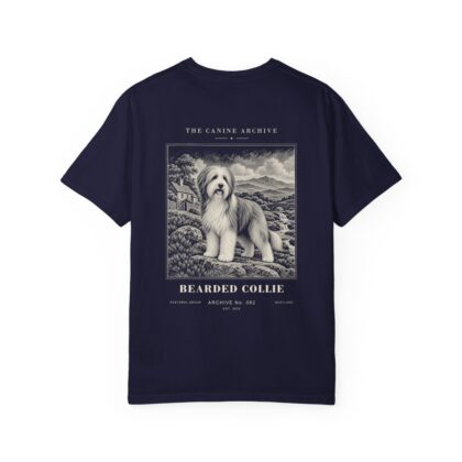 Bearded Collie Tee in True Navy