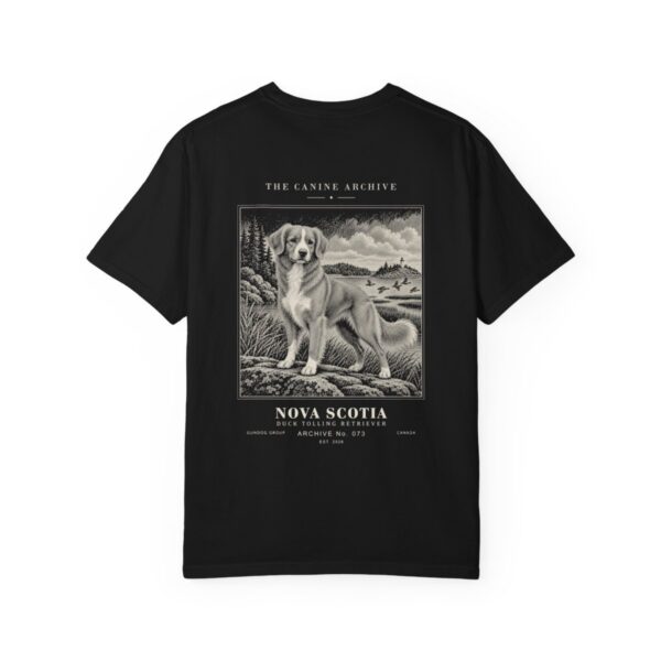 Nova Scotia Duck Tolling Retriever Tee in Black