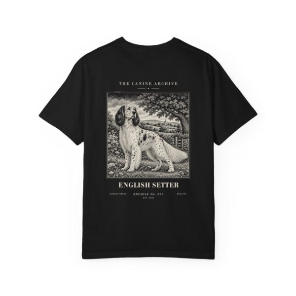 English Setter Tee in Black