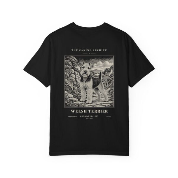 Welsh Terrier Tee in Black