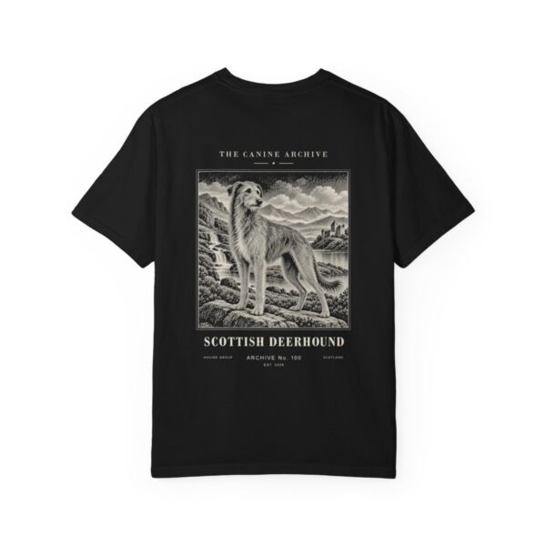 Scottish Deerhound Tee in Black