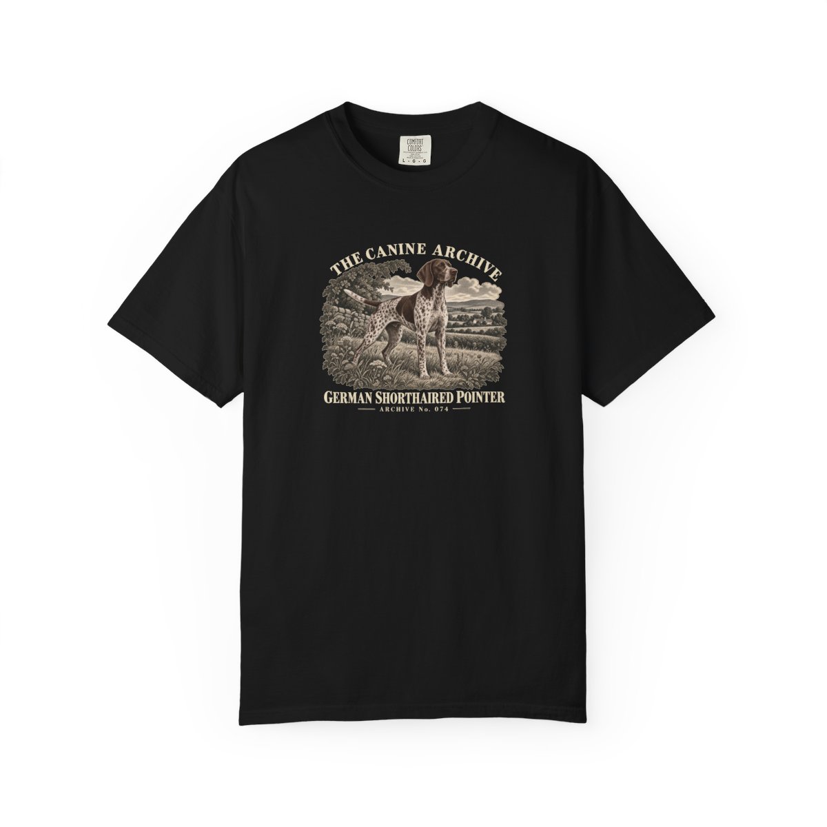 German Shorthaired Pointer Front Study Tee