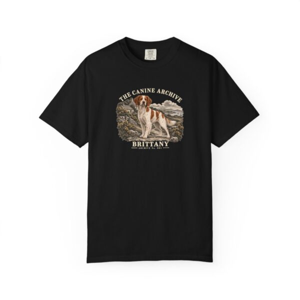 Brittany Front Study Tee in Black