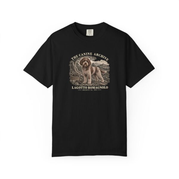 Lagotto Romagnolo Front Study Tee in Black