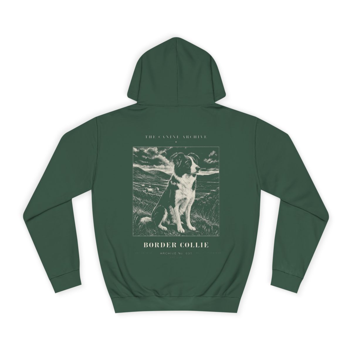Border Collie Archive Hoodie