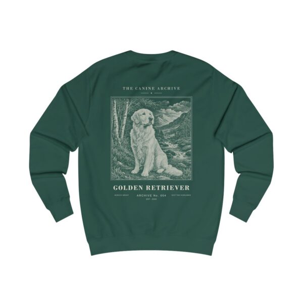 Golden Retriever Archive Sweatshirt in Bottle Green
