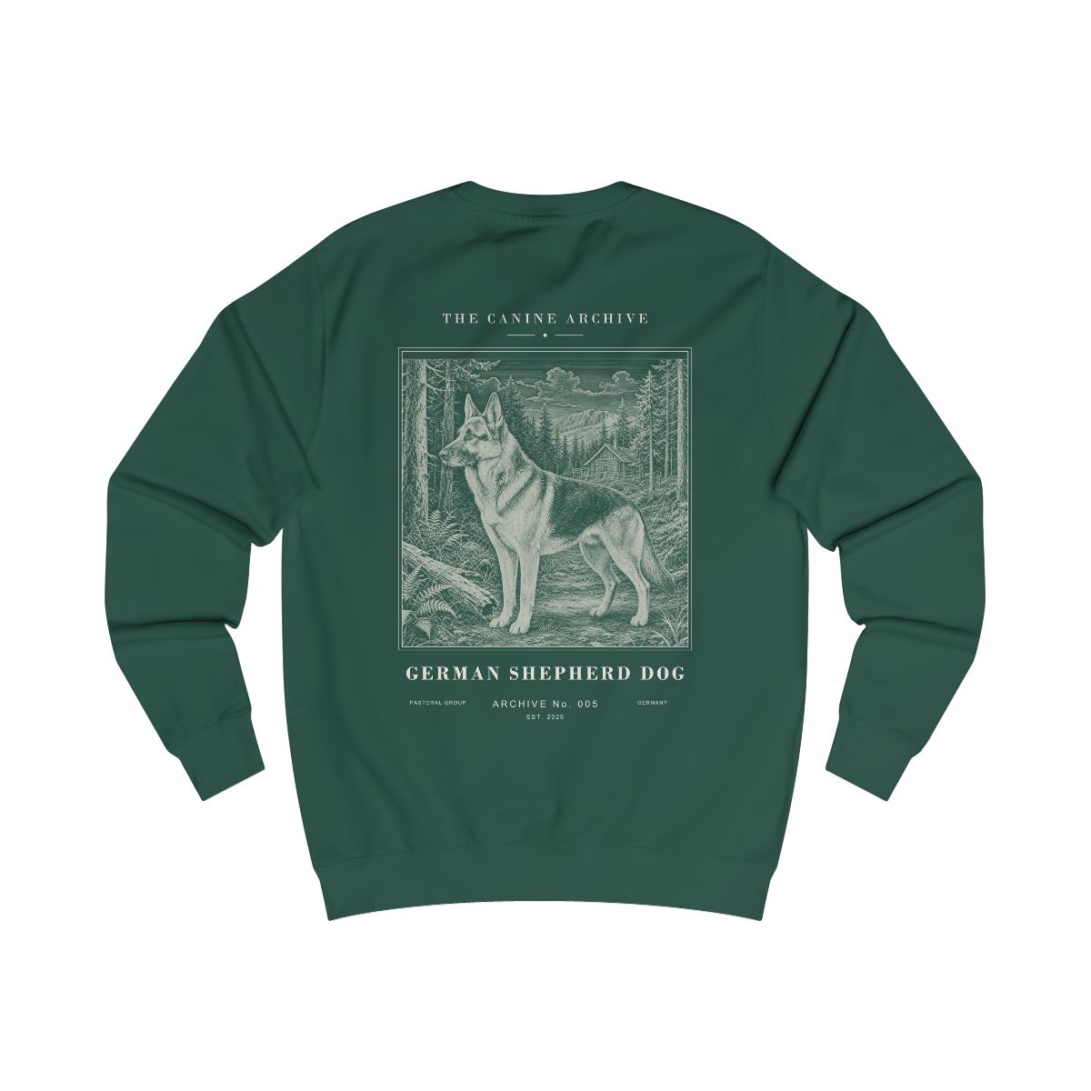 German Shepherd Dog Archive Sweatshirt