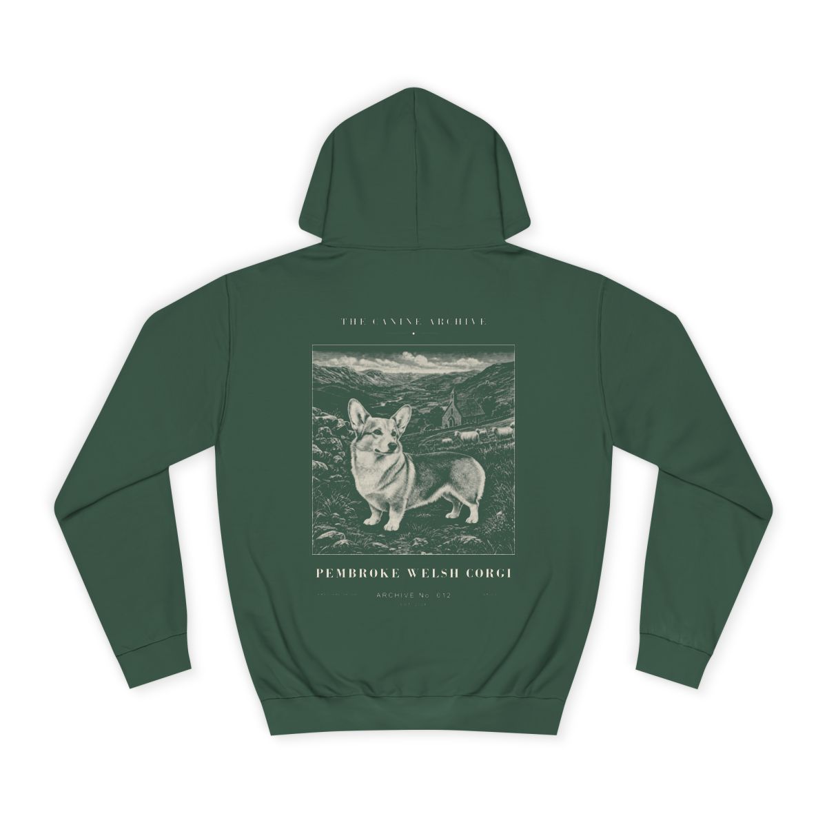 Pembroke Welsh Corgi Archive Hoodie
