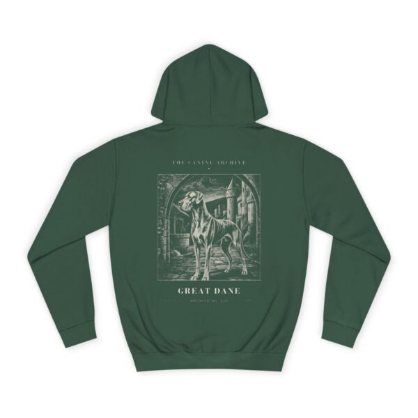 Great Dane Archive Hoodie in Bottle Green