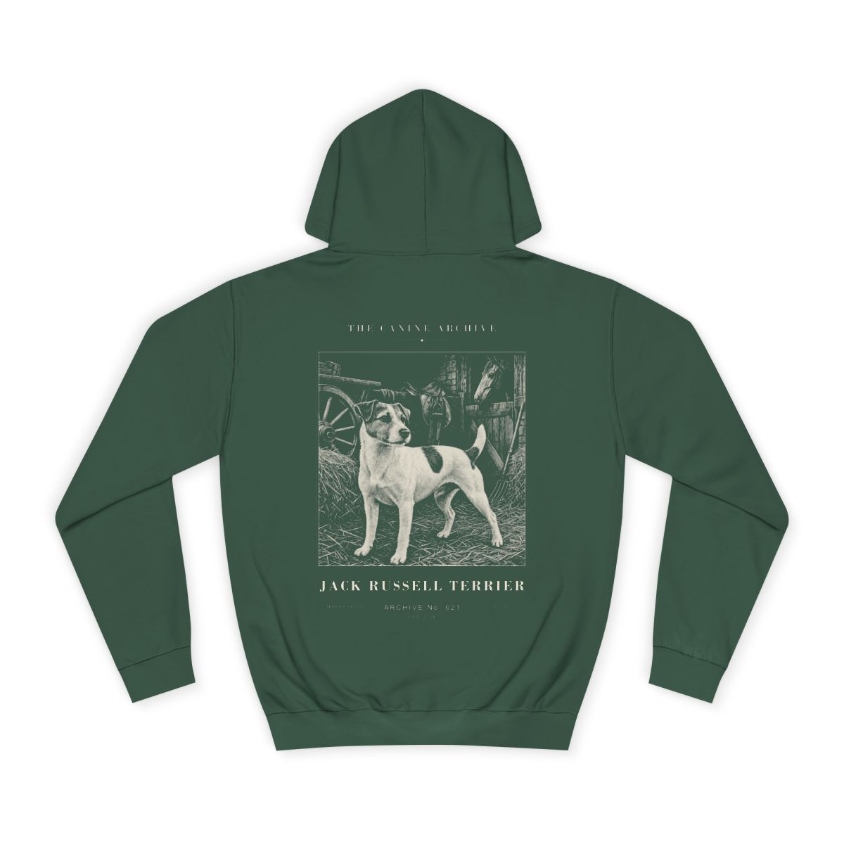 Jack Russell Terrier Archive Hoodie