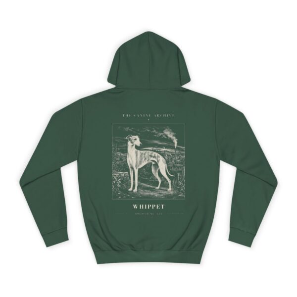 Whippet Archive Hoodie in Bottle Green