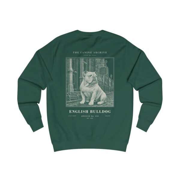 English Bulldog Archive Sweatshirt in Bottle Green